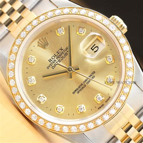 gold diamond rolex watches for sale